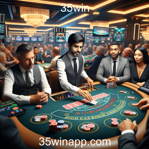 Descubra a Experiência do Cassino ao Vivo no 35win